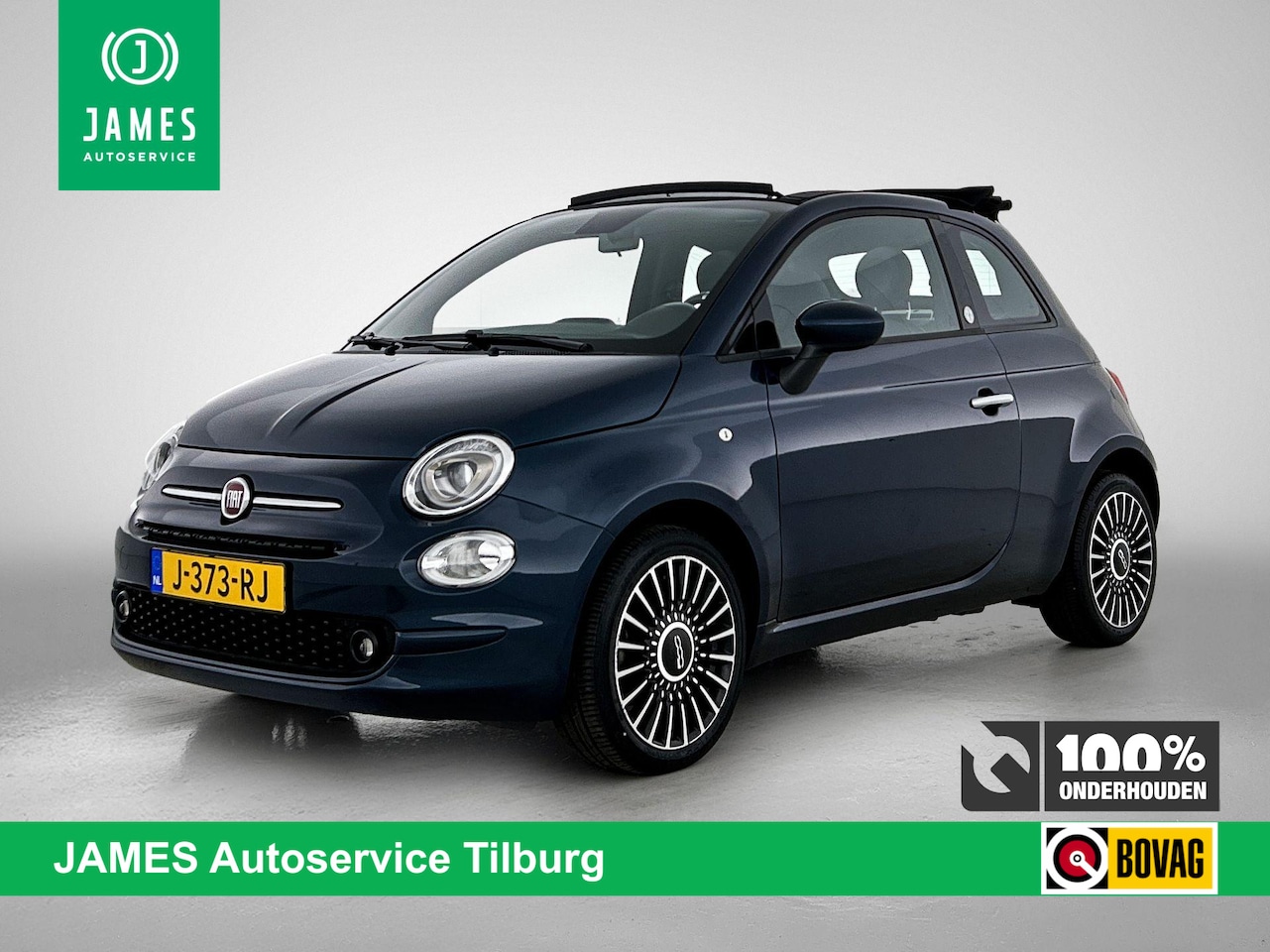 Fiat 500 C - 1.0 Hybrid Launch Edition NAVI & CARPLAY | STOF-LEDER | LED - AutoWereld.nl