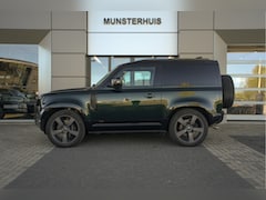 Land Rover Defender 90 - 5.0 P525 V8 | British Racing Green | Grijs kenteken | Koelvak | Elektrische trekhaak |