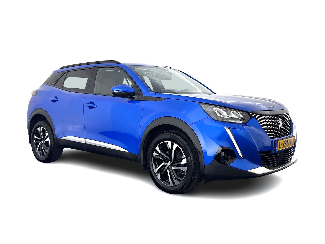 Peugeot 2008 - 1.5 BlueHDi Blue Lease Allure (INCL.  BTW) Aut. *FULL-LED | LEATHER-FABRIC | NAVI-FULLMAP - AutoWereld.nl