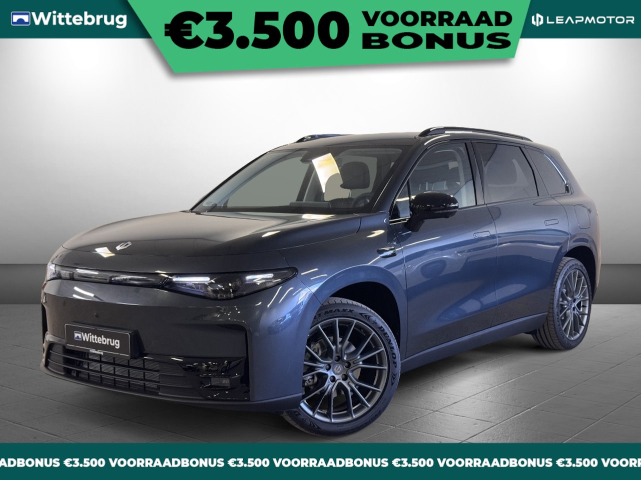 Leapmotor C10 - REEV Design 28.4 kWh Range Extender 950 km RANGE Automaat met Lederen bekleding, Elektrisc - AutoWereld.nl