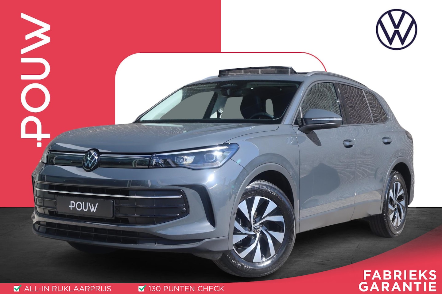 Volkswagen Tiguan - 1.5 eTSI 150pk DSG Life Edition | Panoramadak | Stoel/Stuurverwarming | Achteruitrijcamera - AutoWereld.nl