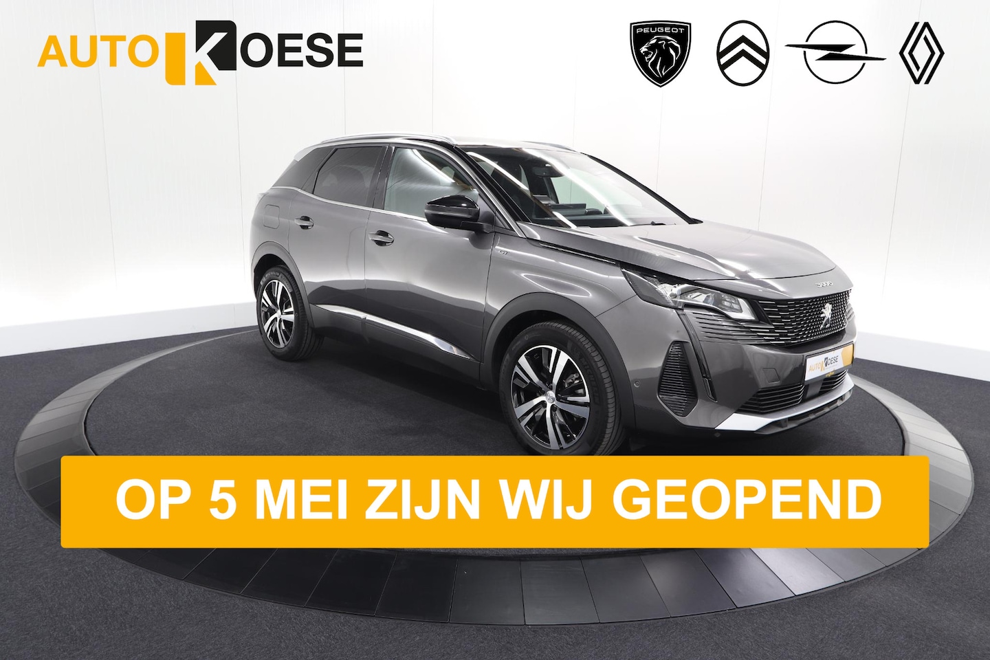 Peugeot 3008 - PureTech 130 EAT8 GT | Camera | Adaptieve Cruise Control | Elektrische Kofferklep | Dodeho - AutoWereld.nl