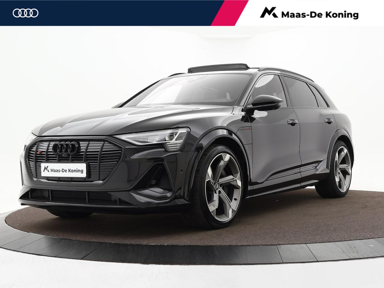 Audi e-tron - S quattro 503pk / 95 kWh · SOH 95,2% · Panoramadak · Servosluiting · 360 Camera · B&O Audi - AutoWereld.nl