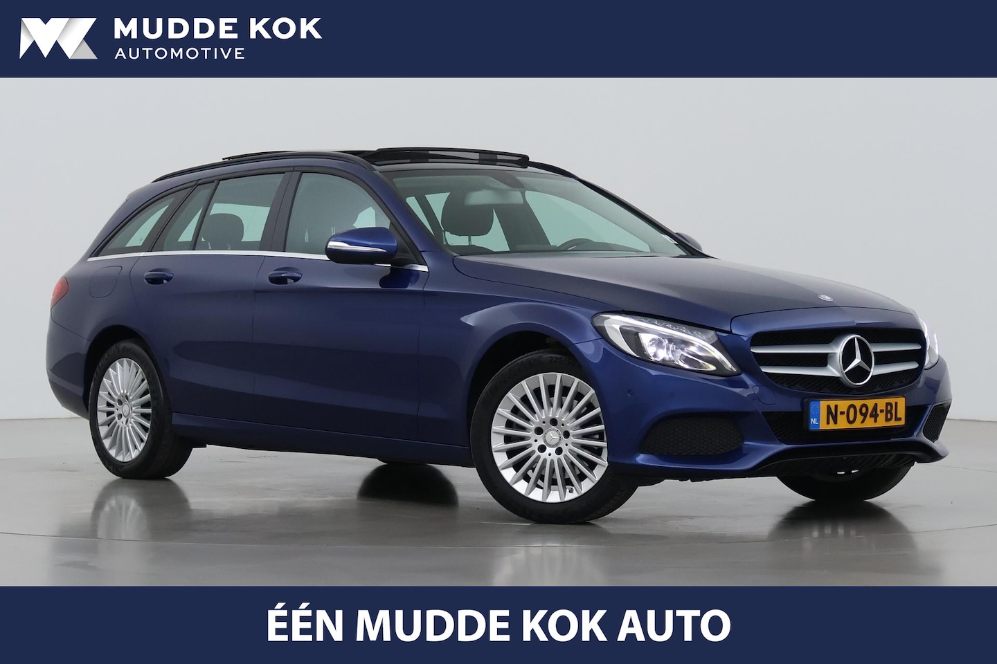 Mercedes-Benz C-klasse Estate - 200 Ambition | Aut | Panoramadak | Trekhaak | Cruise Control | 17 Inch - AutoWereld.nl