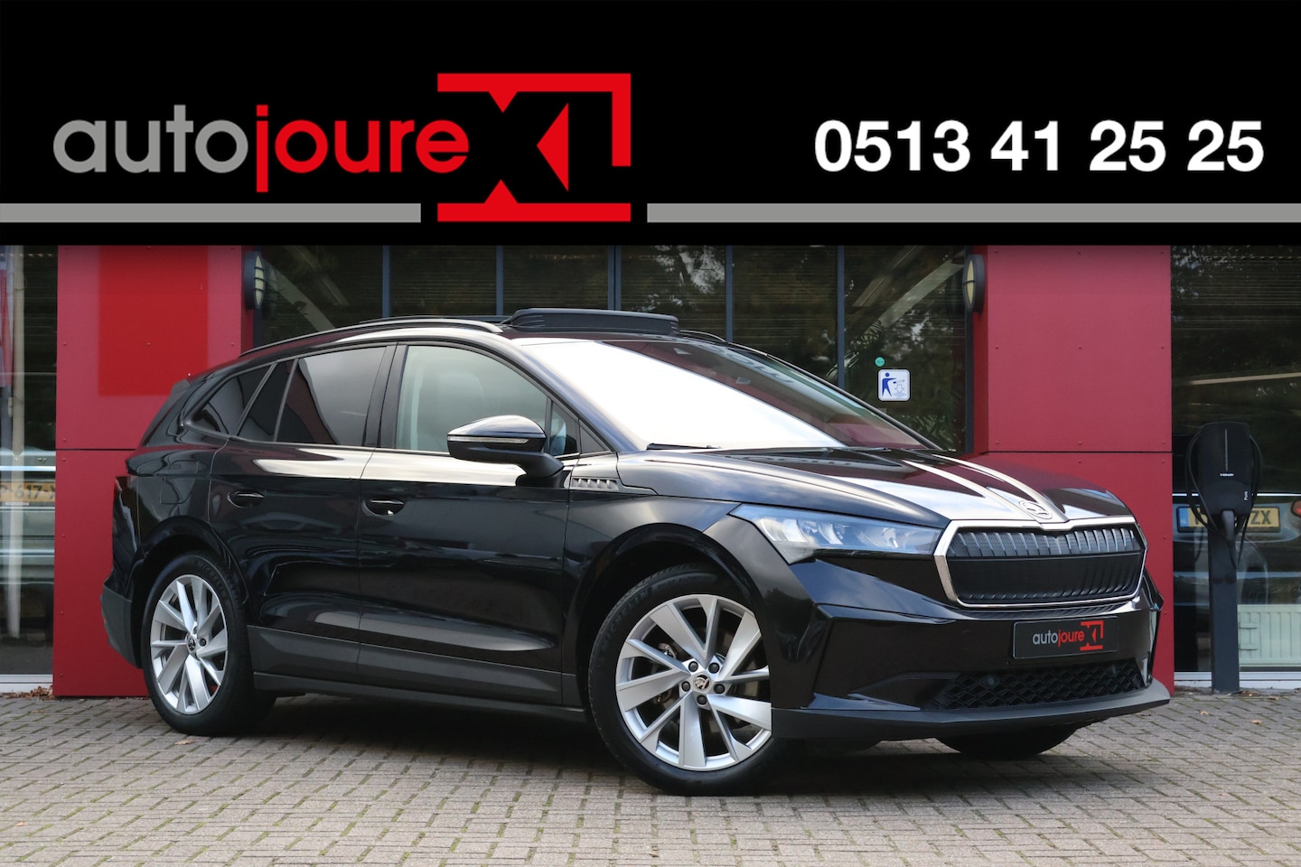 Skoda Enyaq iV - 60 | Origineel NL | Trekhaak | Schuifdak | € 14.900 netto | SoH 89% | - AutoWereld.nl