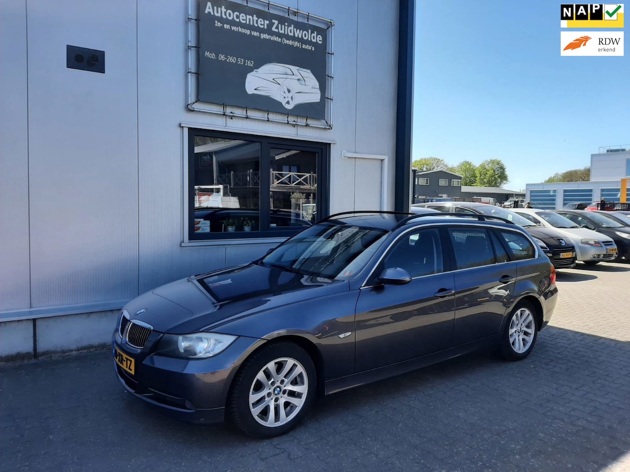 BMW 3-serie Touring - 325i Business Line leer navi stiptonderhouden - AutoWereld.nl