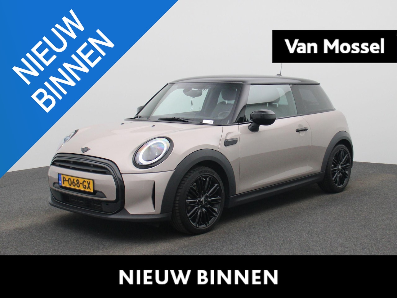 MINI Cooper - 1.5 Aut. Serious Business | 1e-Eig. | Rooftop Grey | Black-Pack | Navi | Camera | Led Verl - AutoWereld.nl
