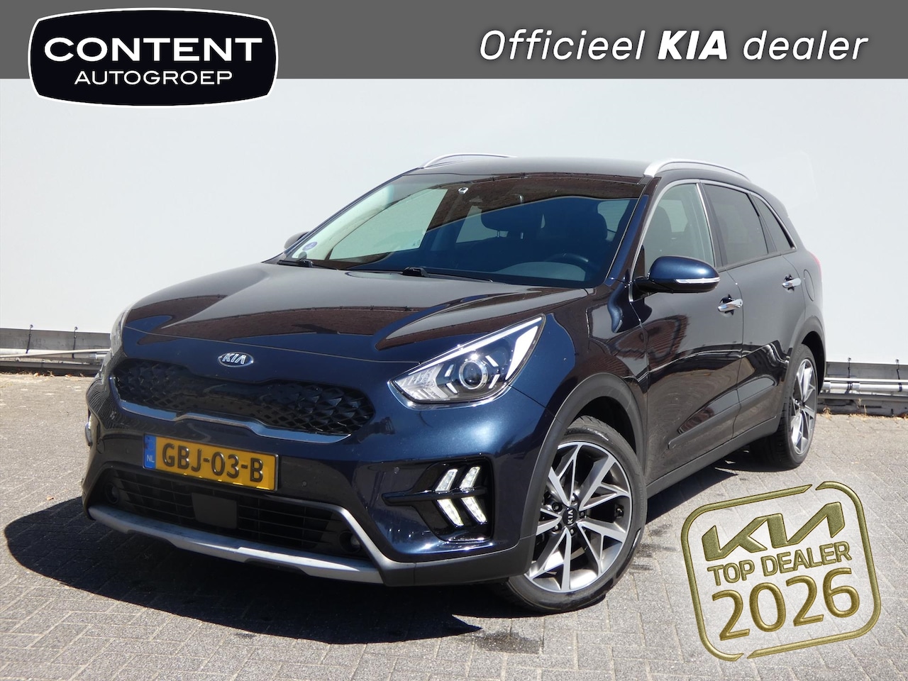 Kia Niro - 1.6 GDi Hybrid 141pk DCT6 DynamicPlusLine / 68.000 KM !!! - AutoWereld.nl