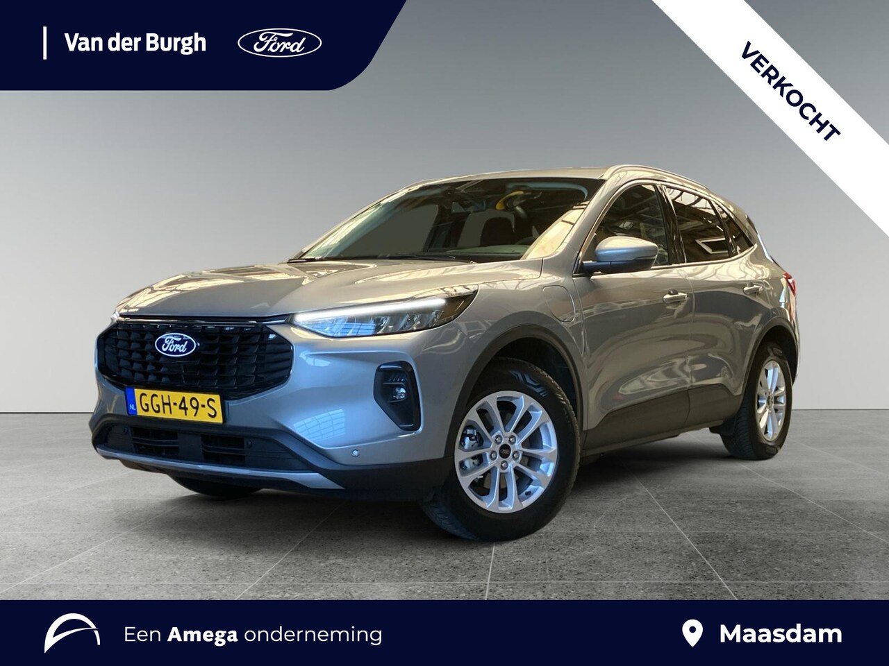 Ford Kuga - Titanium 2.5 Plug-in Hybrid 243pk Trekhaak - 2.100 kg geremd - all weather banden - AutoWereld.nl