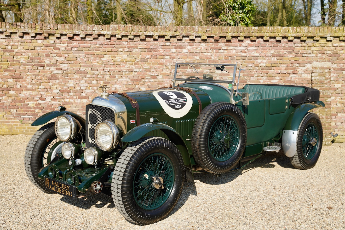 Bentley Eight - Speed "By Racing Green" SHORT CHASSIS! Spectacular creation of the renowned Racing Green E - AutoWereld.nl