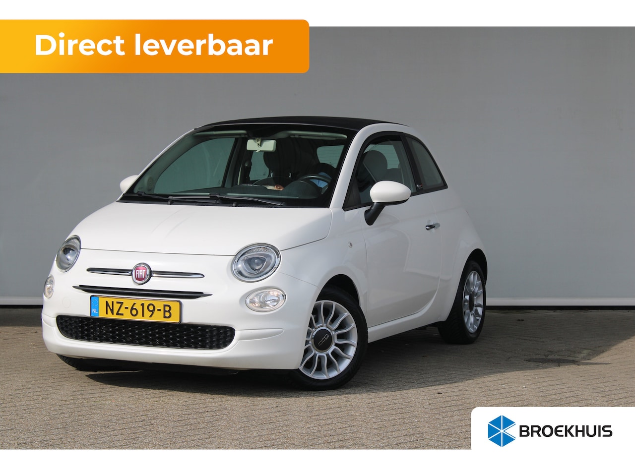 Fiat 500 C - 0.9 TwinAir Turbo Popstar | Automaat! | Cruise control | Parkeersensoren achter | Airco | - AutoWereld.nl