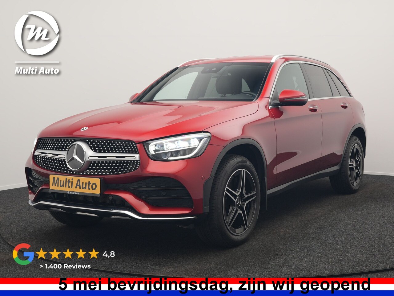 Mercedes-Benz GLC-klasse - 300e 4MATIC Business Solution AMG PHEV 320pk Dealer O.H. | Camera | Alcantara Sportstoelen - AutoWereld.nl
