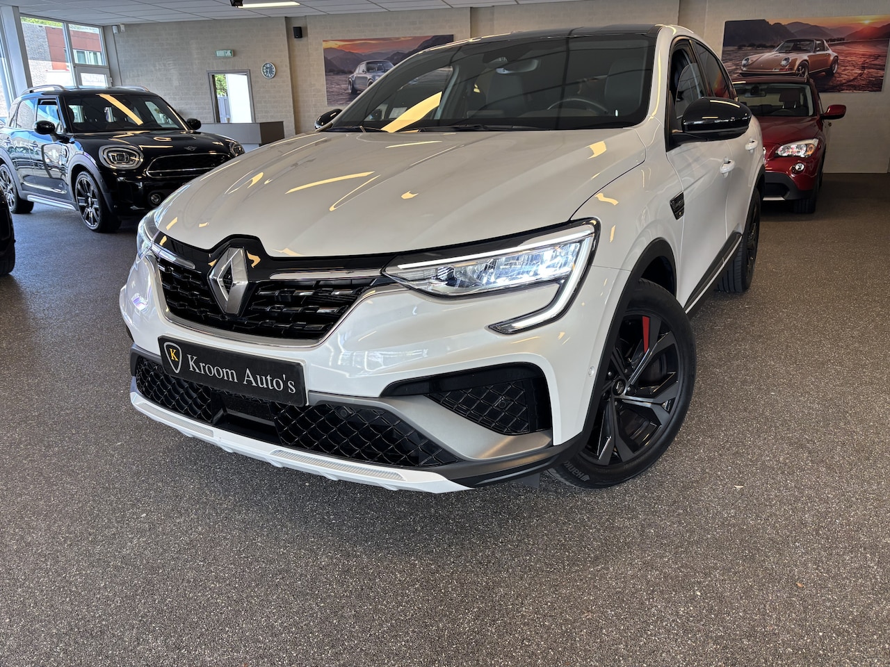 Renault Arkana - 1.6 E-Tech hybrid RS-line leder, keyless, adaptive, full option - AutoWereld.nl