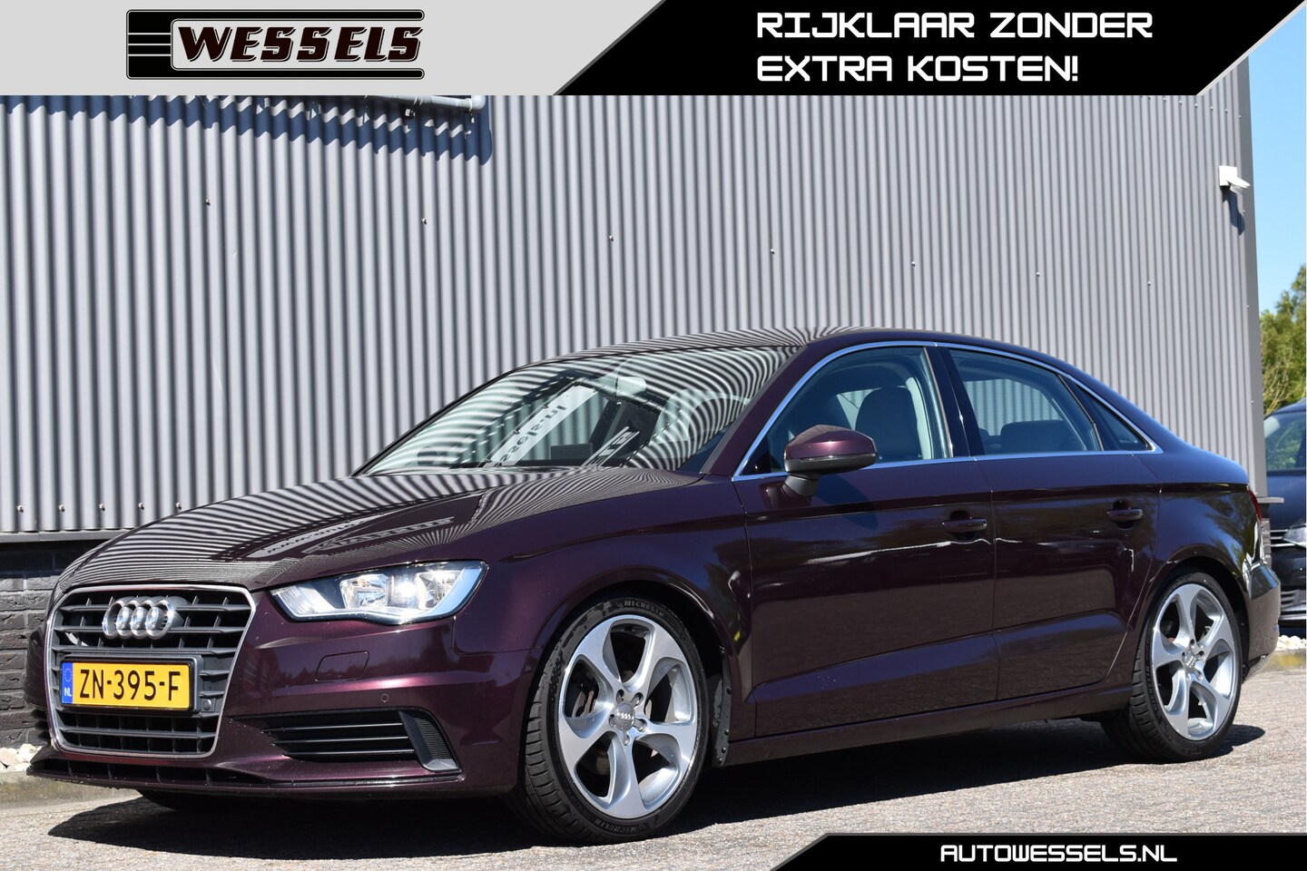 Audi A3 Limousine - 1.4 TFSI CoD Ambition Pro Line Plus Cruise, PDC, KW Schroefset, 18", Climatronic, Metallic - AutoWereld.nl