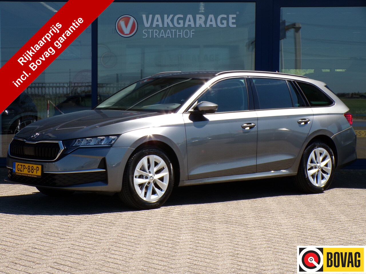 Skoda Octavia Combi - 1.5 TSI Business Edition Plus 1.5 TSI Business Edition Plus, Virtual Cockpit / Full LED / Carplay + Android Auto / Camer - AutoWereld.nl