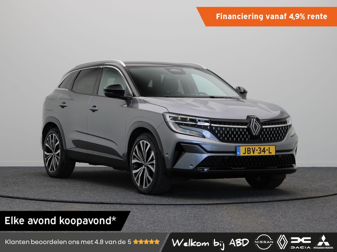 Renault Austral - 200pk E-Tech full hybrid Iconic | Elektrische bestuurdersstoel | Stuurwiel & Voorstoelen V - AutoWereld.nl