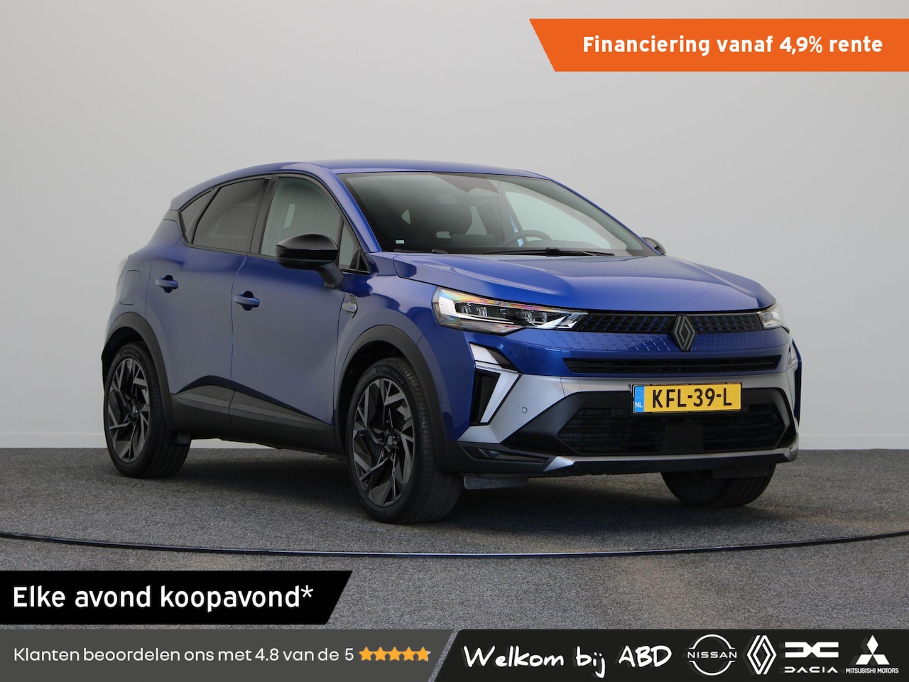 Renault Captur - full hybrid 145pk E-Tech Esprit Alpine | Stuurverwarming | Adaptive Cruise | Digitale Cock - AutoWereld.nl