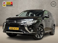 Mitsubishi Outlander - 2.0 PHEV Deluxe 204Pk Automaat (SCHUIFDAK, NAVIGATIE, LEDER, 360 CAMERA, GETINT GLAS, STUU