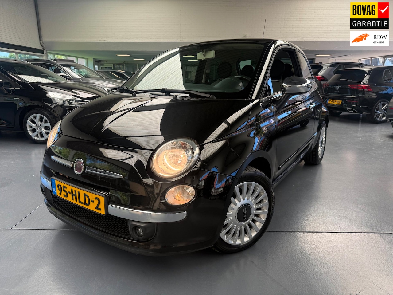 Fiat 500 - 1.4-16V Lounge |Panoramadak| - AutoWereld.nl