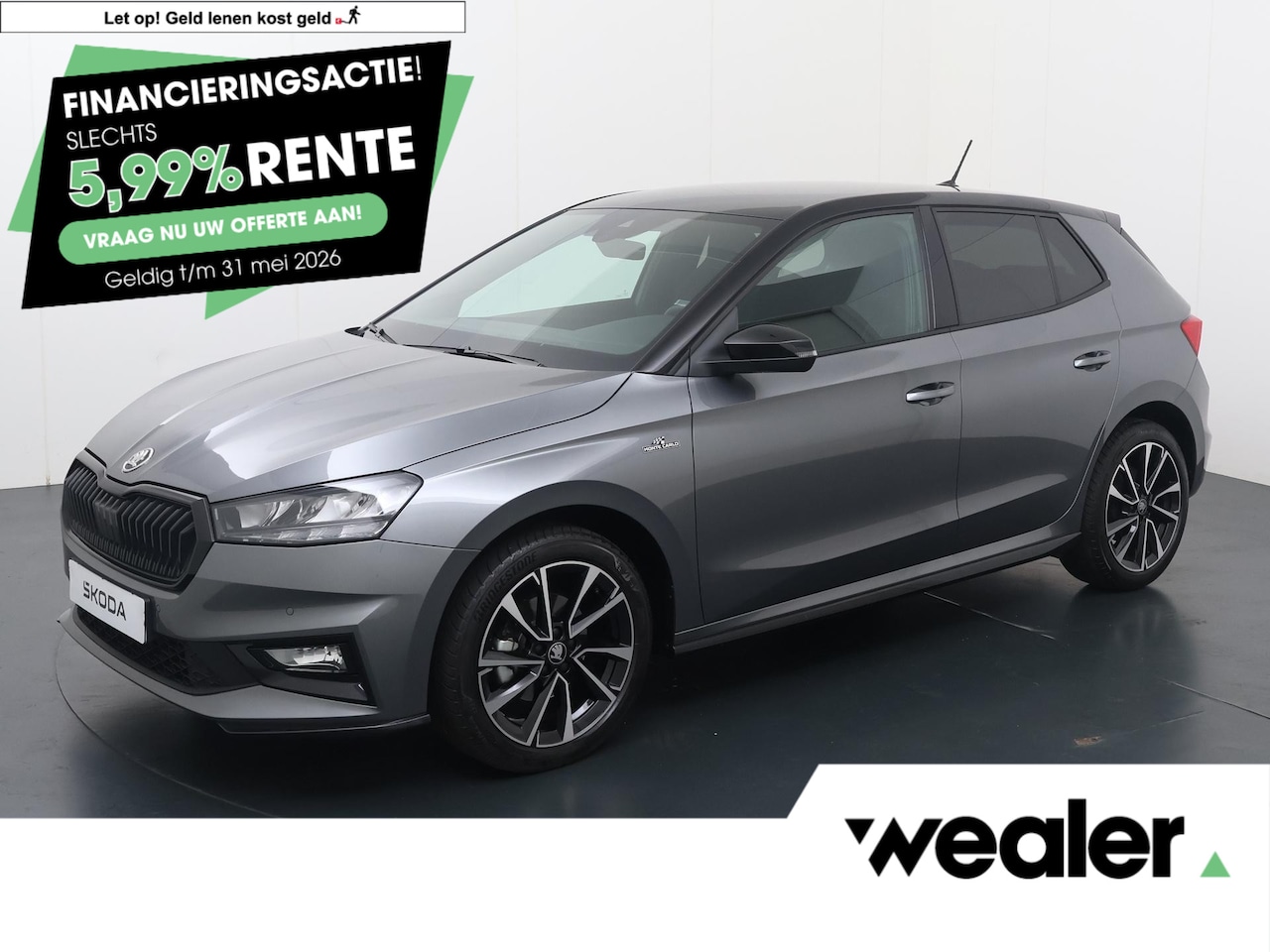Skoda Fabia - 1.0 TSI Monte Carlo | 116 PK | Automaat | Achteruitrijcamera | Cruise control | Stoelverwa - AutoWereld.nl