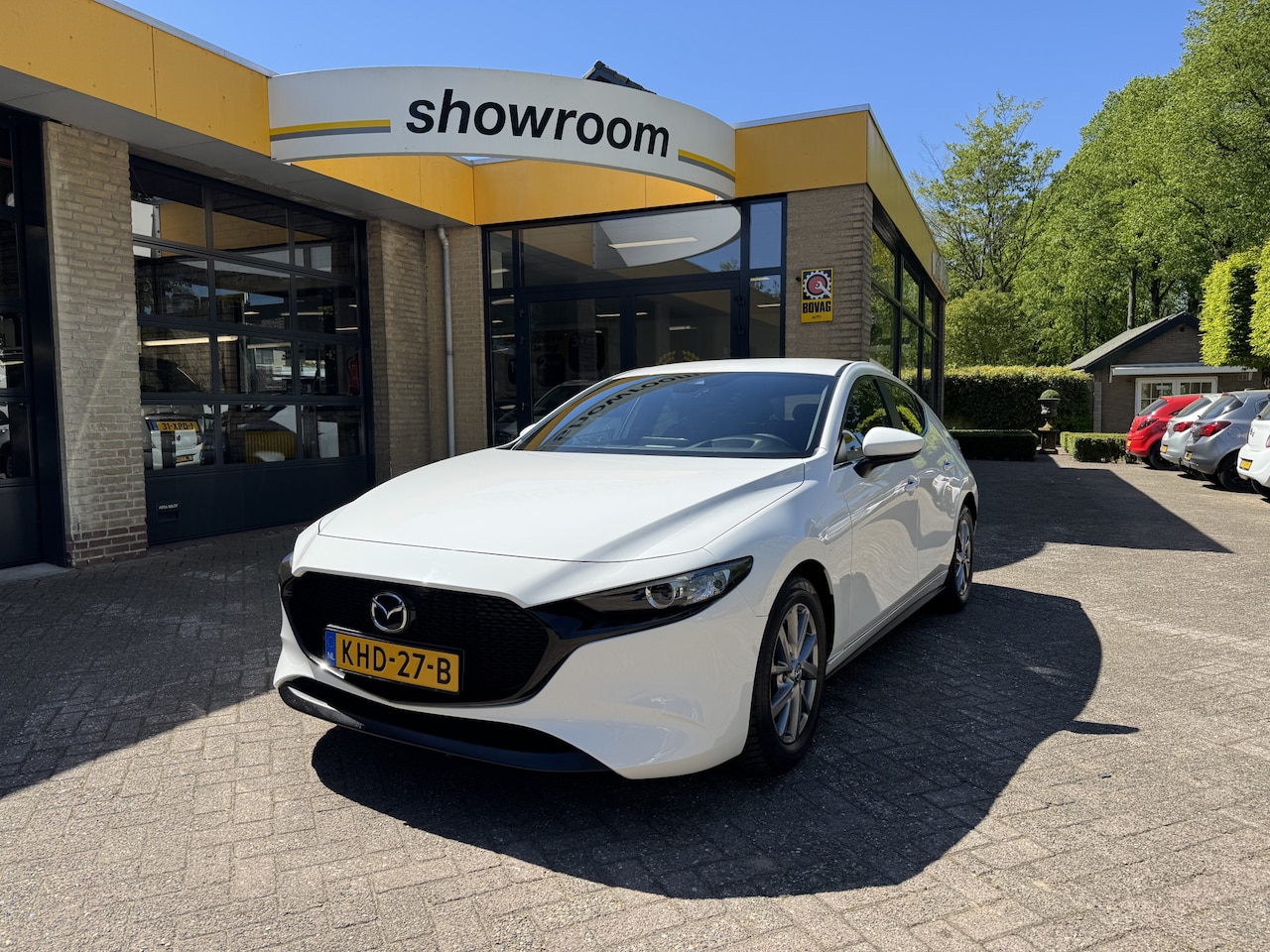 Mazda 3 - 2.0 e-SkyActiv-G M Hybrid 122 Navi HeadUp Carplay - AutoWereld.nl