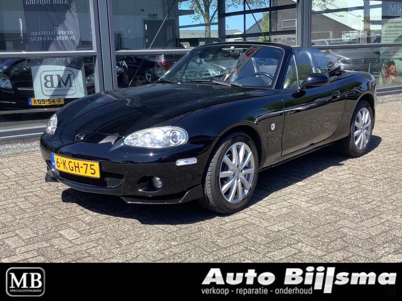 Mazda MX-5 - 1.6i Exclusive 1.6i Exclusive, lederen bekleding, incl nwe apk en onderhoudsbeurt - AutoWereld.nl