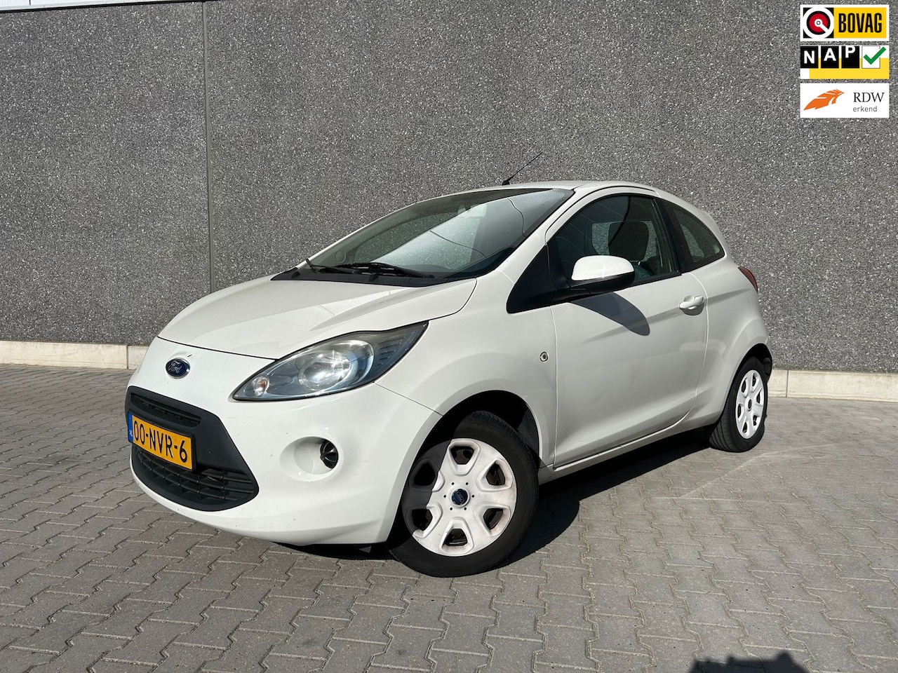 Ford Ka - 1.2 Cool&Sound | NIEUWE DISTRIBUTIE | AIRCO | ELEK RAMEN | APK T/M 25-6-2027 | AFLEVERBEUR - AutoWereld.nl