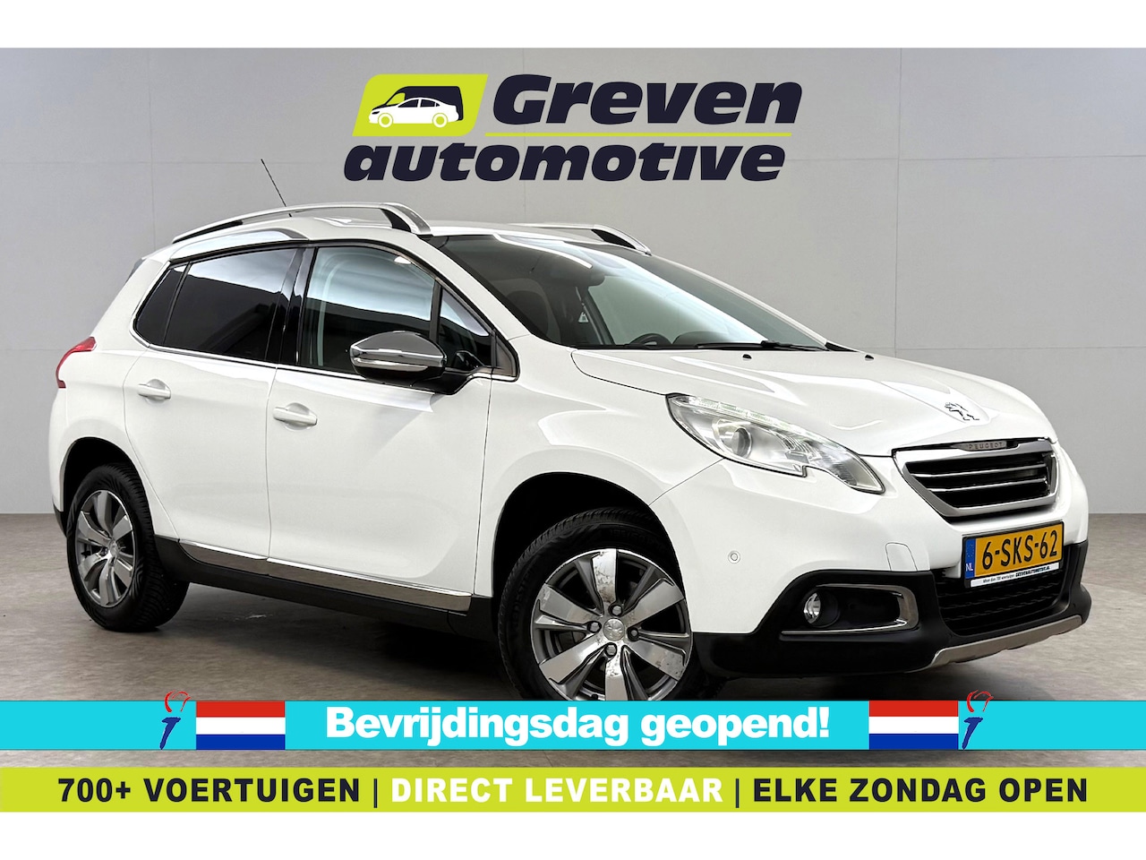 Peugeot 2008 - 1.2 VTi Allure Pack Premium Plus | Clima | Cruise | Trekhaak | Sfeer | Navi | Parkeersens. - AutoWereld.nl