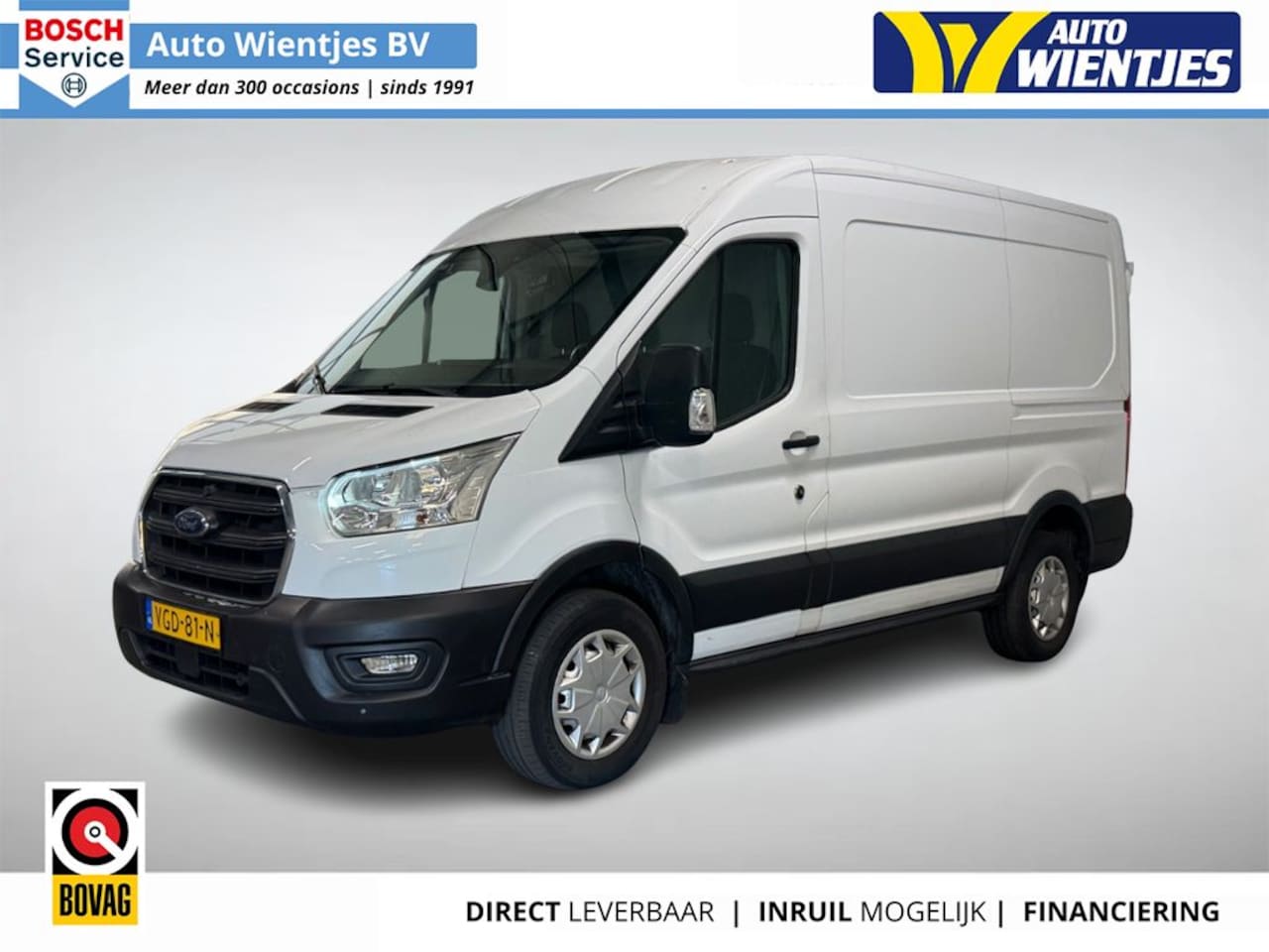 Ford Transit - 2.0 TDCI | L2H2 Trend 3-Pers | Laadklep | Airco | Cruise - AutoWereld.nl