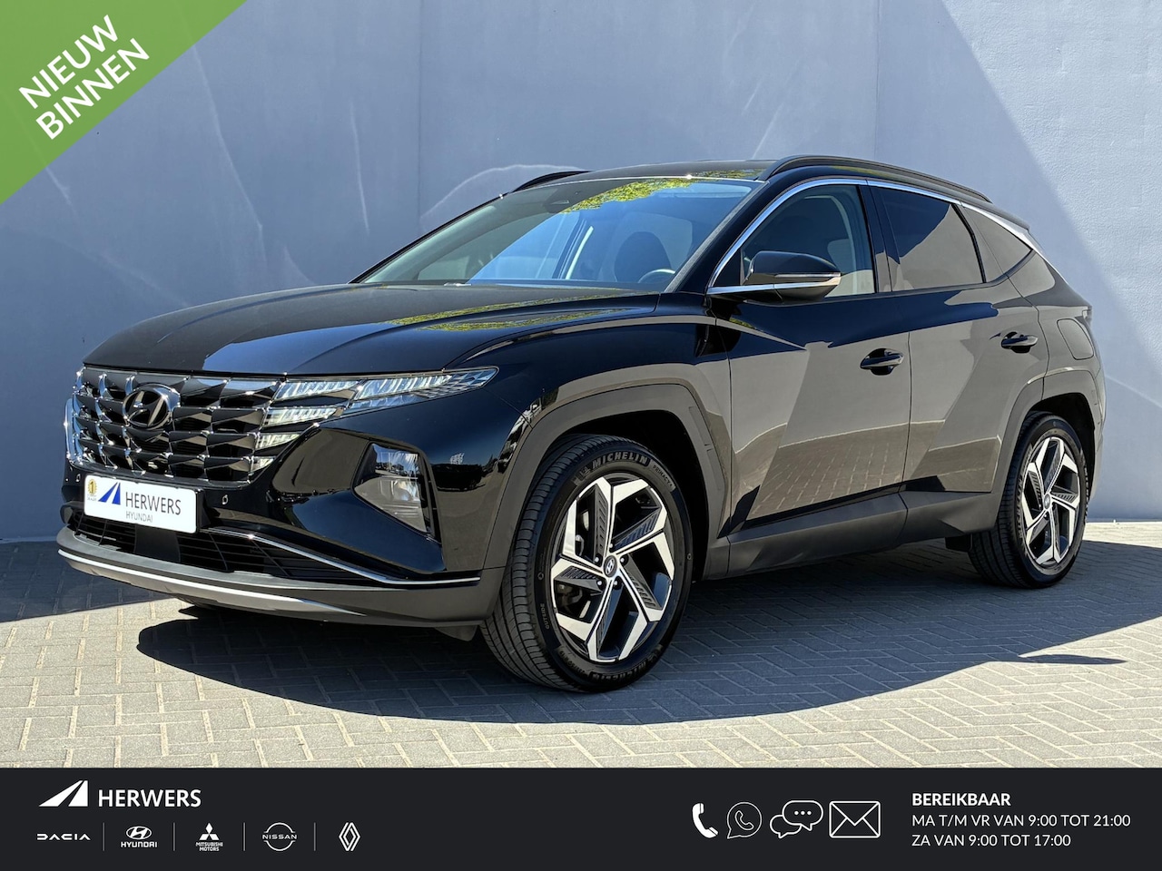 Hyundai Tucson - 1.6 T-GDI PHEV Comfort Smart 4WD / Fabrieksgarantie t/m 2-2027 / Dealer onderhouden / Afne - AutoWereld.nl