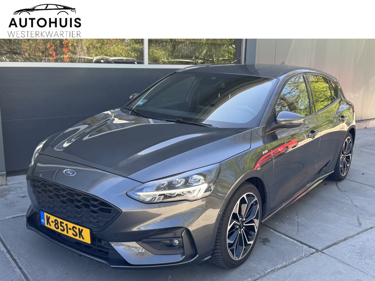 Ford Focus - 1.0 EcoBoost 125pk H6 ST Line Business Navigatie Stoel- stuurverwarming Camera Voorruit ve - AutoWereld.nl