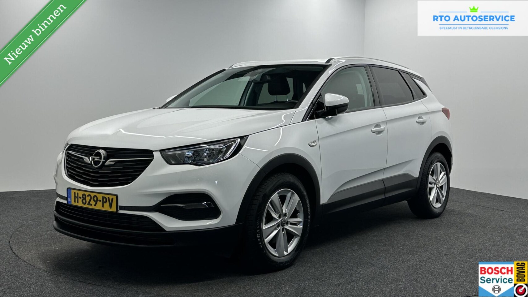 Opel Grandland X - 1.2 Turbo Business Edition CARPLAY CAMERA ECC LM NAVIGATIE. - AutoWereld.nl