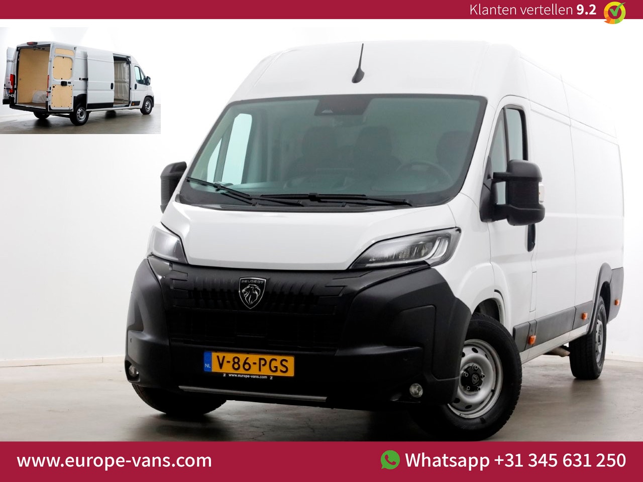 Peugeot Boxer - 2.2 BlueHDi 180pk Automaat L4H2 LED/ACC/Navi/Camera 11-2024 - AutoWereld.nl