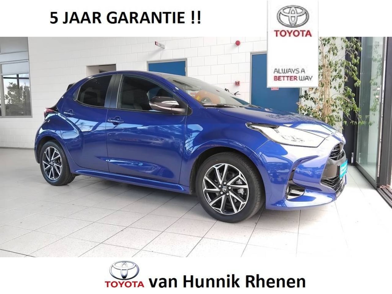 Toyota Yaris - 1.5 Hybrid Style | Navi | HUD | Half leder | LED | - AutoWereld.nl