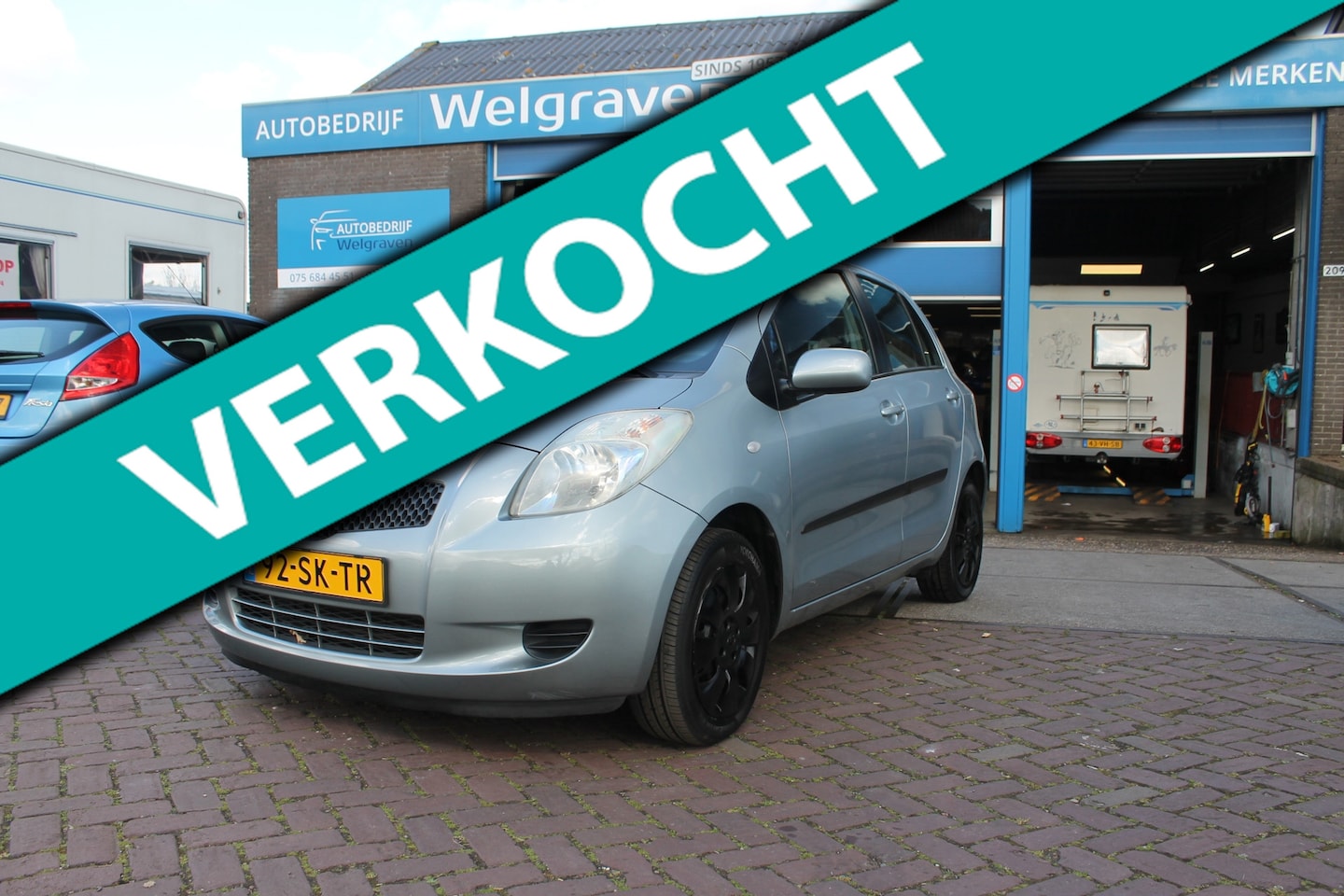Toyota Yaris - 1.3 VVTi Sol 5drs airco 115 dkm airco izgstaat - AutoWereld.nl