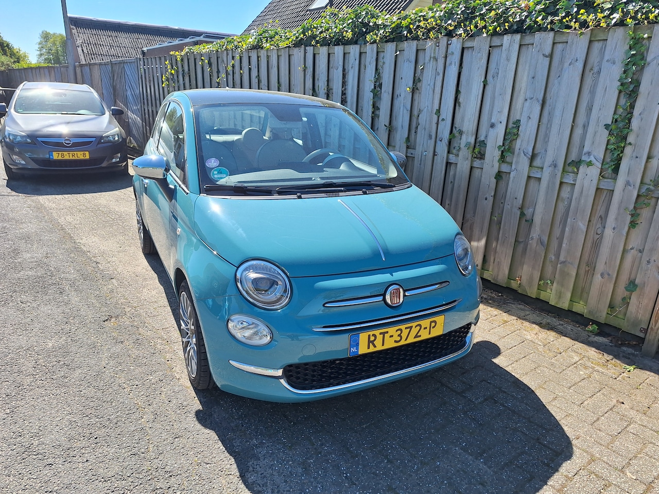Fiat 500 - 0.9 TwinAir Turbo Anniversario met cruise control en 4 all seiz banden - AutoWereld.nl