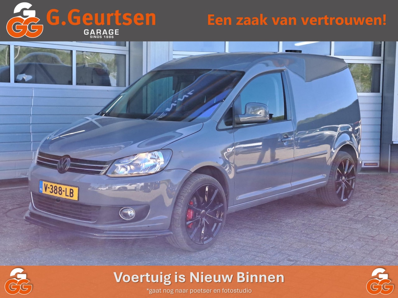 Volkswagen Caddy - 1.6 TDI 1.6 TDI, DSG, R-line, Volleder, App Connect, MARGE! Airco - AutoWereld.nl