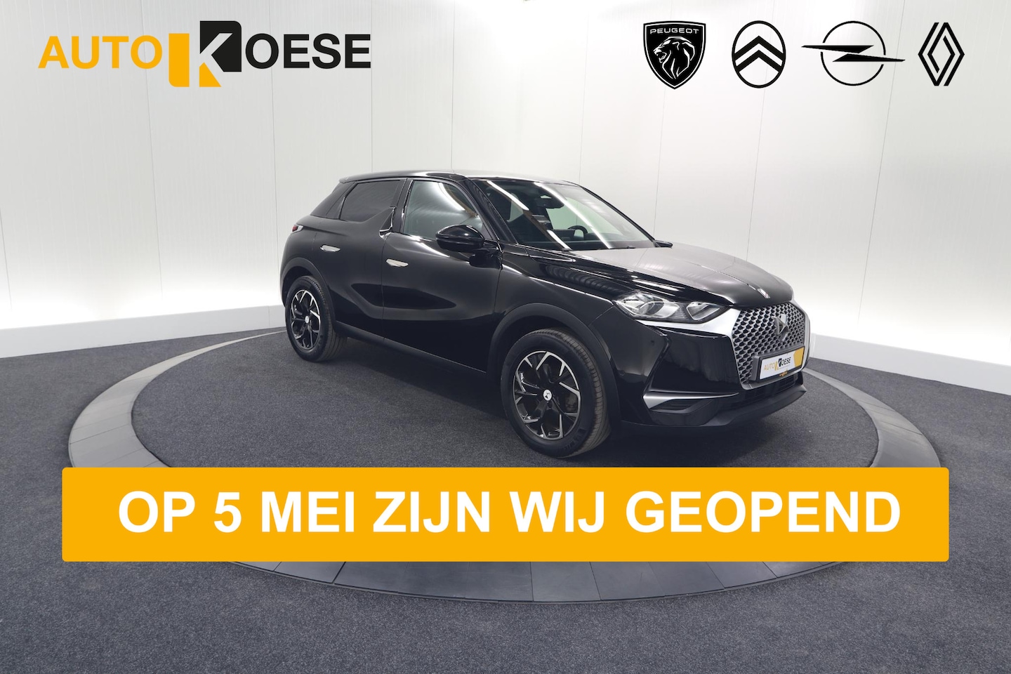 DS 3 Crossback - E-Tense So Chic 50 kWh | 3 Fase | Camera | Dodehoekdetectie | Apple Carplay - AutoWereld.nl