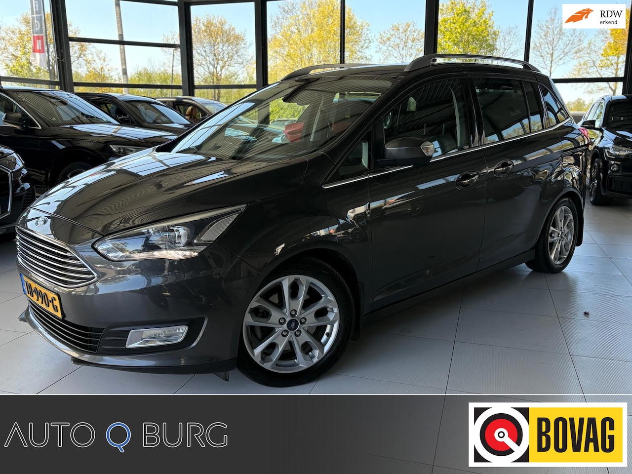 Ford Grand C-Max - 1.5 Titanium | 7 Persoons | Elektrische Trekhaak | Climate | LMV | PDC | Navi | Stoel/ Stu - AutoWereld.nl