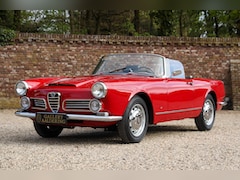 Alfa Romeo 2600 Spider - "Long term ownership" The former long-time family owner thoroughly enjoyed the Touring Spi