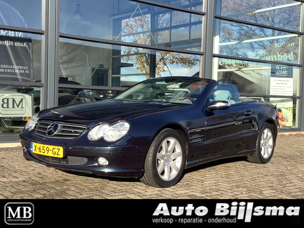 Mercedes-Benz SL-klasse Cabrio - 350 automaat, in zeer nette staat, complete historie aanwezig, - AutoWereld.nl