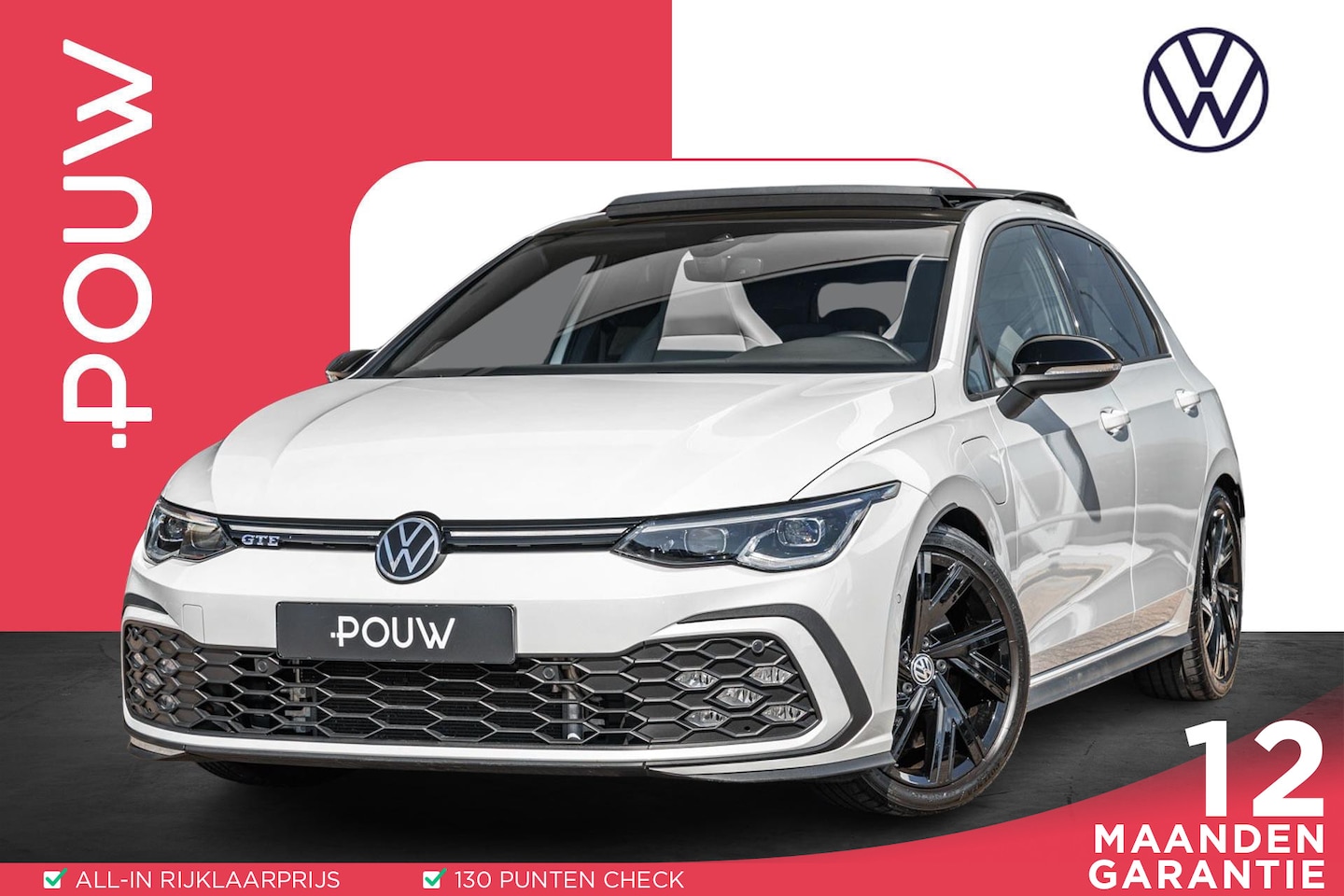 Volkswagen Golf - 1.4 eHybrid 245pk GTE | SoH 92% | Panoramadak | Camera | Adaptive Cruise | Memorystoel | A - AutoWereld.nl