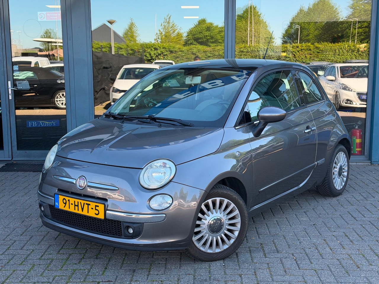 Fiat 500 - 1.2 Lounge Airco Lmv Pano Automaat! - AutoWereld.nl