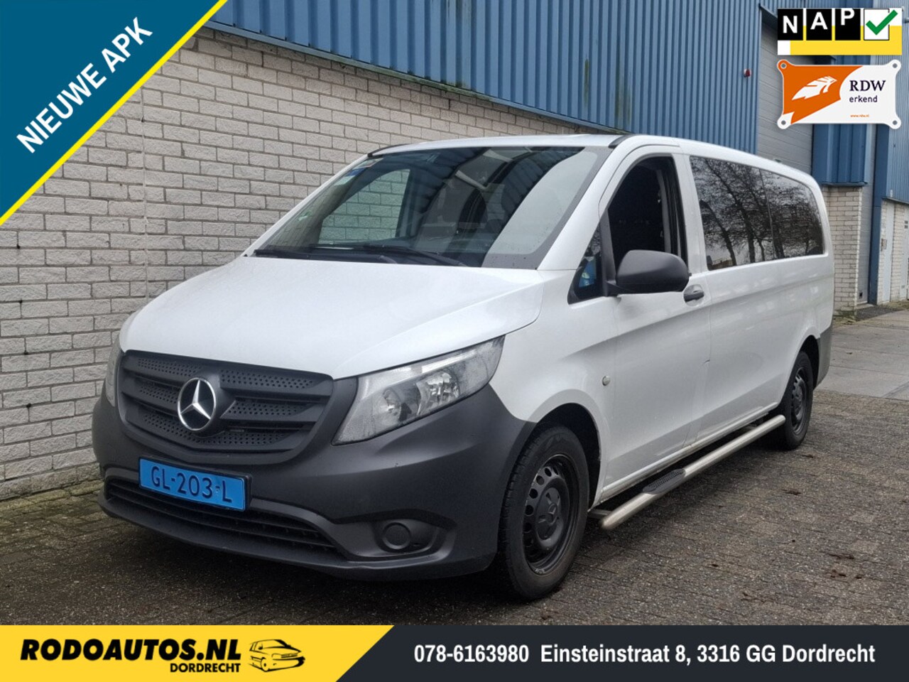 Mercedes-Benz Vito Tourer - 109 BT Base Exta Lang 3x3 pers. ✅ - AutoWereld.nl