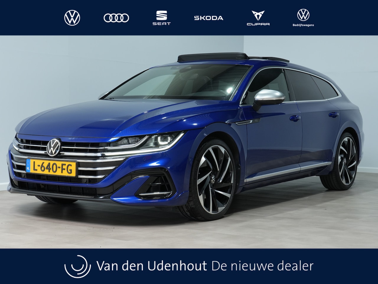 Volkswagen Arteon Shooting Brake - 2.0 TSI 190pk DSG R-Line Business+ | Panorama | Wegkl. trekhaak | Harman/Kardon |  360Came - AutoWereld.nl