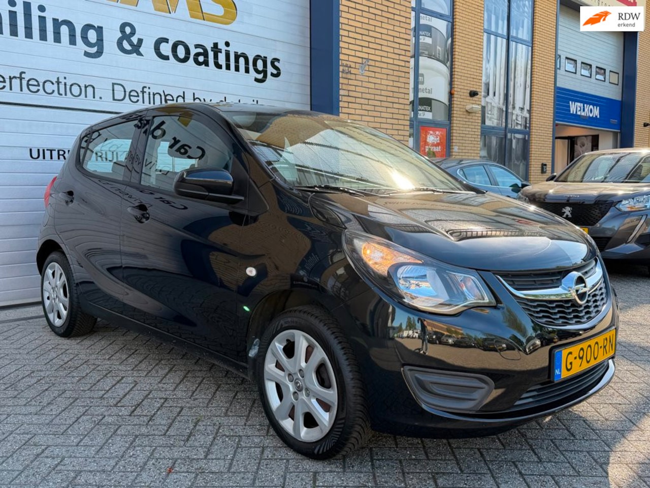 Opel Karl - 1.0 ecoFLEX Edition 1.0 ecoFLEX Edition, airco, apk, nap, cruise control, audi, 5D, voledig onderhouden, elekt - AutoWereld.nl