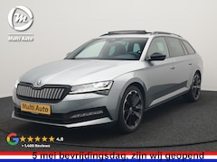 Skoda Superb Combi - 1.4 TSI iV Sportline PHEV 218pk Dealer O.H | Panodak | Crystal LED | Camera | Alcantara Sp