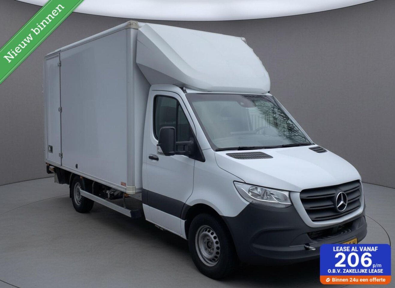 Mercedes-Benz Sprinter - bestel 214 2.2 CDI Bakwagen+Laadklep 2020 Nieuw Model Let Motor Schade Navi Cruise NL Auto - AutoWereld.nl