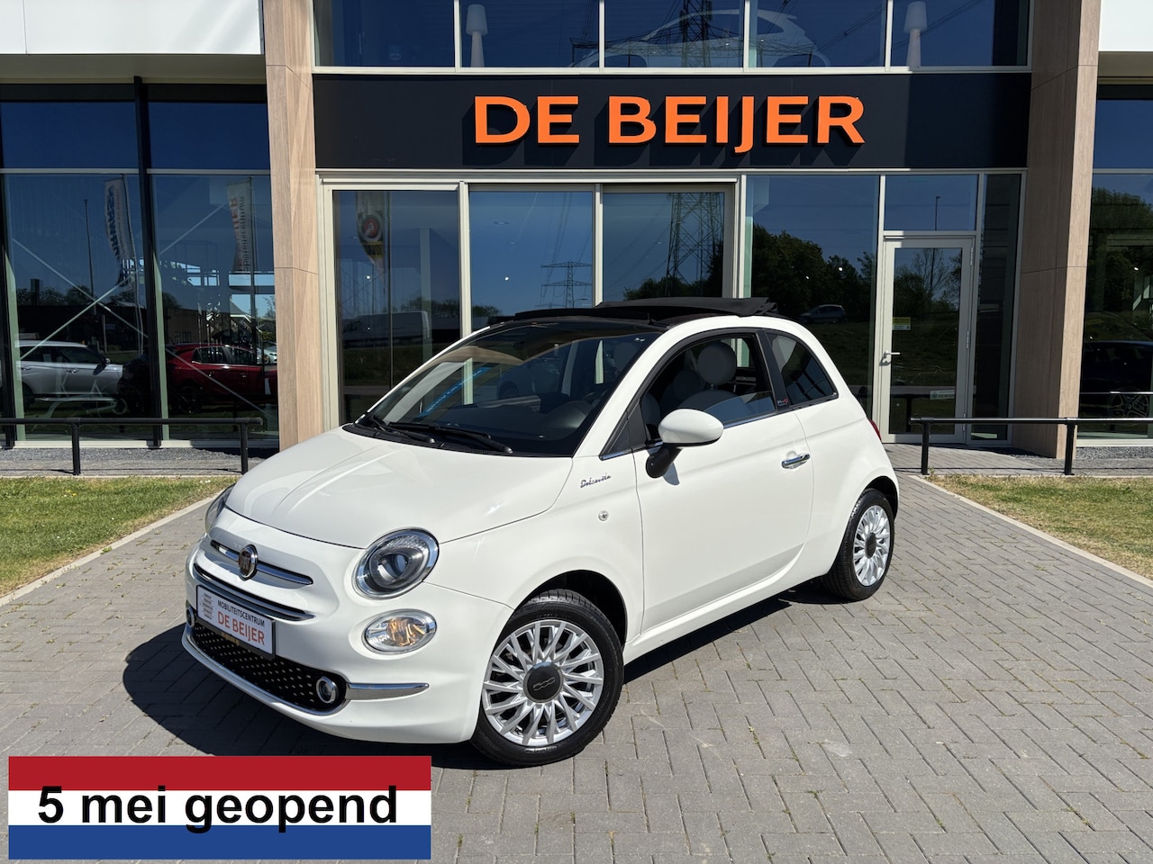 Fiat 500 C - 1.0 Hybrid Dolcevita Cabrio I Carplay I Cruise - AutoWereld.nl