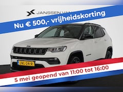 Jeep Compass - 4xe 240 Plug-in Hybrid Electric S Leder Stuur-Stoelverwarming Camera